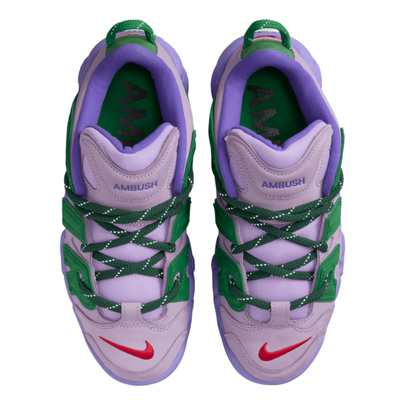 Nike Air More Uptempo Low × AMBUSH “Lilac & Apple Green