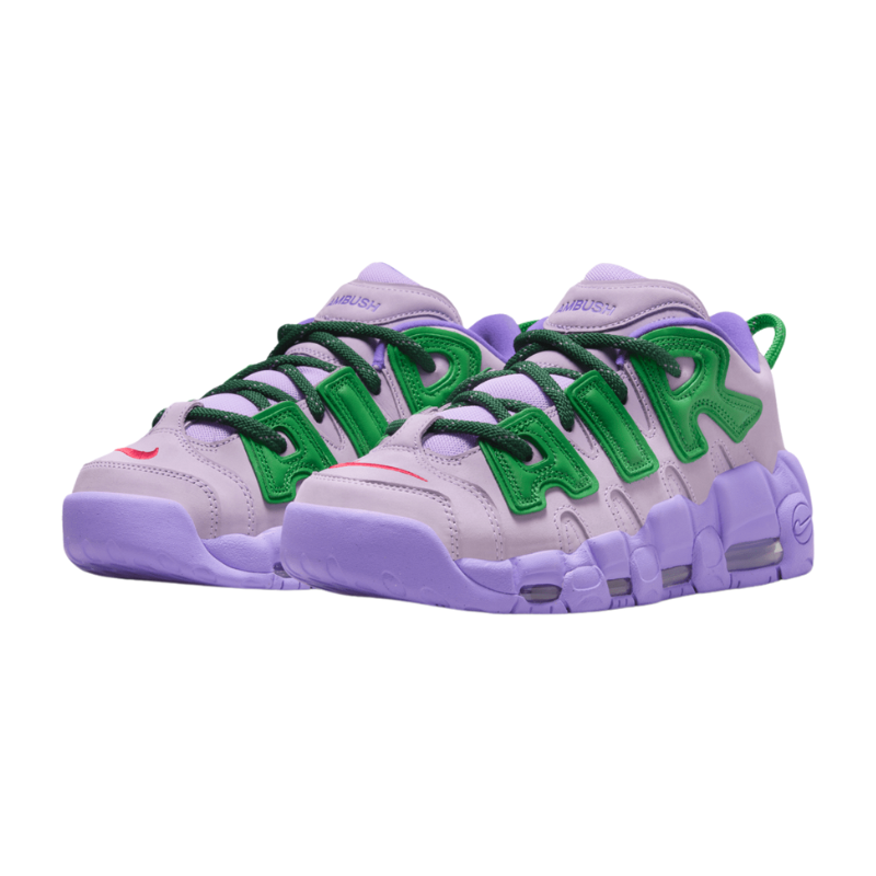Nike Air More Uptempo Low × AMBUSH “Lilac & Apple Green