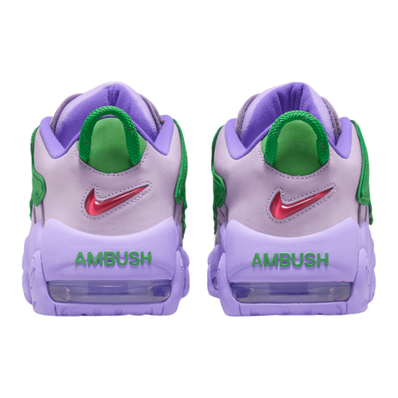 Nike Air More Uptempo Low × AMBUSH “Lilac & Apple Green